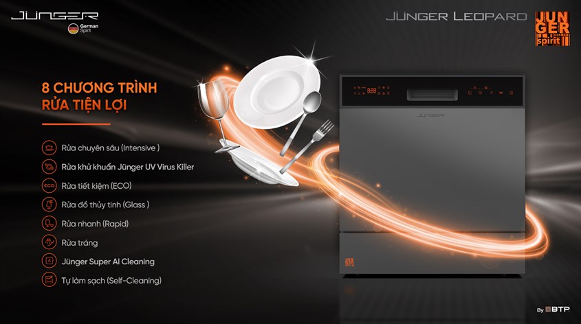 Chương trình rửa đa dạng phục vụ nhiều nhu cầu của người dùng