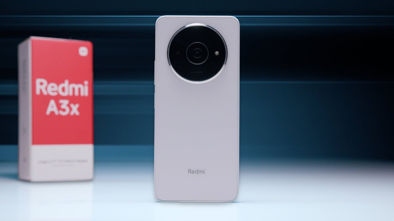 Cụm camera hình tròn nổi bật trên Redmi A3x 