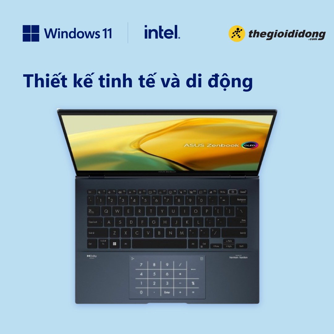 Khám phá sự tinh tế và sức mạnh của Asus Zenbook 14 OLED UX3402VA
