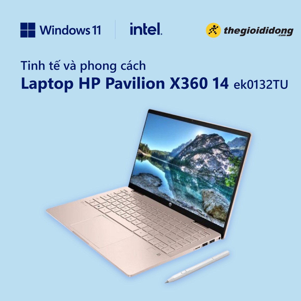 Khám Phá Sự Tuyệt Vời của Laptop HP Pavilion X360 14 ek0132TU!