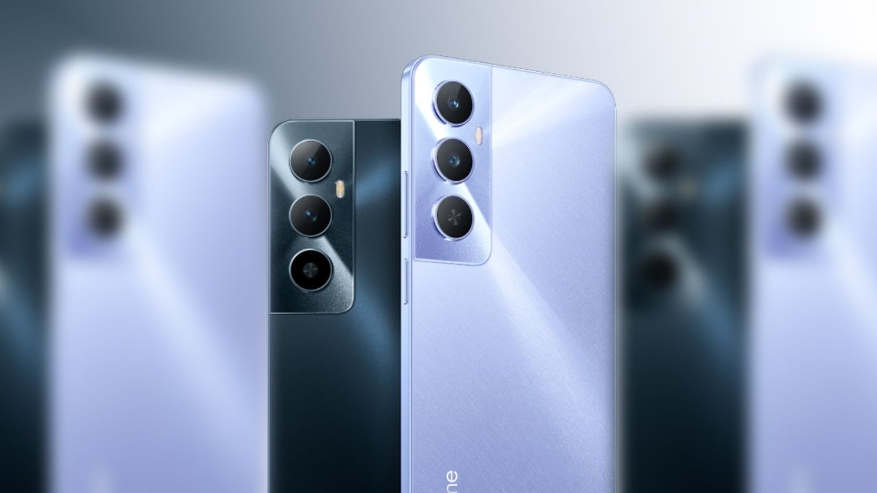 Hình ảnh diện mạo mặt lưng của realme C65