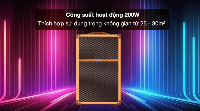 Sumico Touring 10 có công suất hoạt động tốt trong phòng diện tích 25 - 30m2