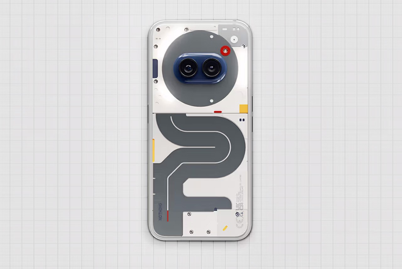 Mặt lưng mang đầy tính nghệ thuật trên Nothing Phone (2a) Special Edition Mặt lưng mang đầy tính nghệ thuật trên Nothing Phone (2a) Special Edition