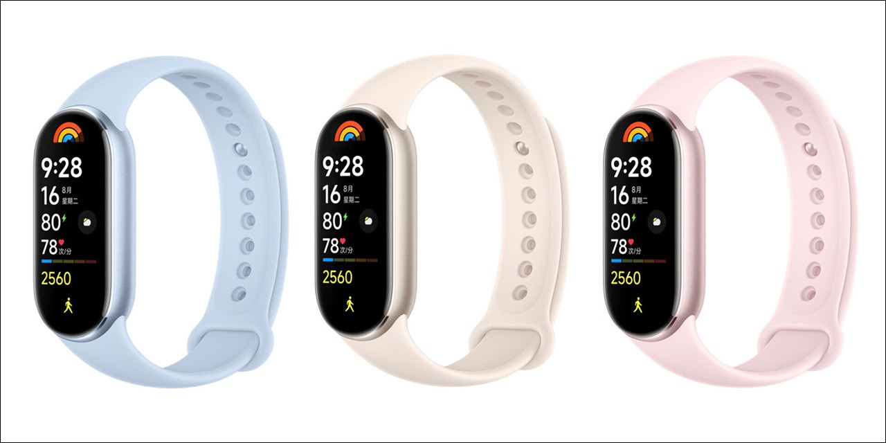 Hình ảnh render của Xiaomi Smart Band 9 
