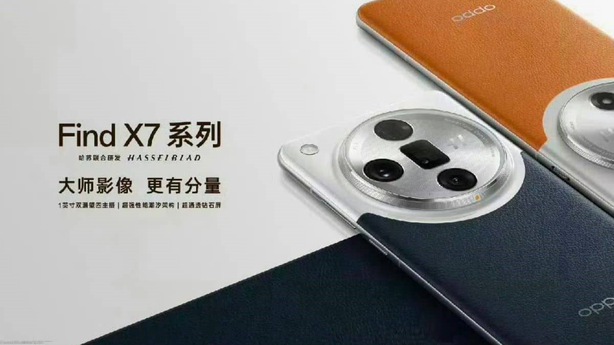 Hình ảnh giới thiệu rò rỉ của OPPO Find X7