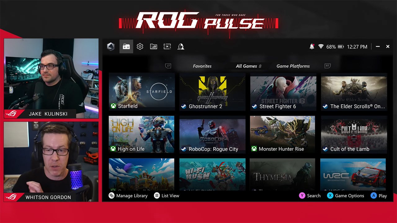 Video còn đề cập đến Armory Crate SE phiên bản 1.5 mới