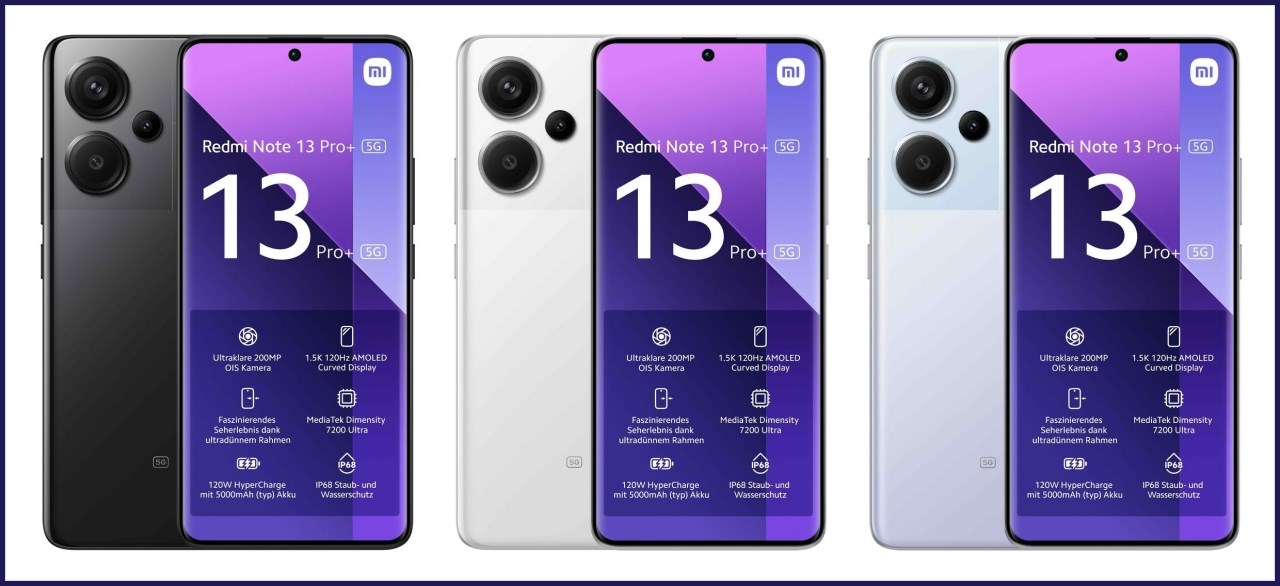 Redmi Note 13 Pro Plus 5G lộ ảnh render và cấu hình Redmi Note 13 Pro Plus 5G lộ ảnh render và cấu hình