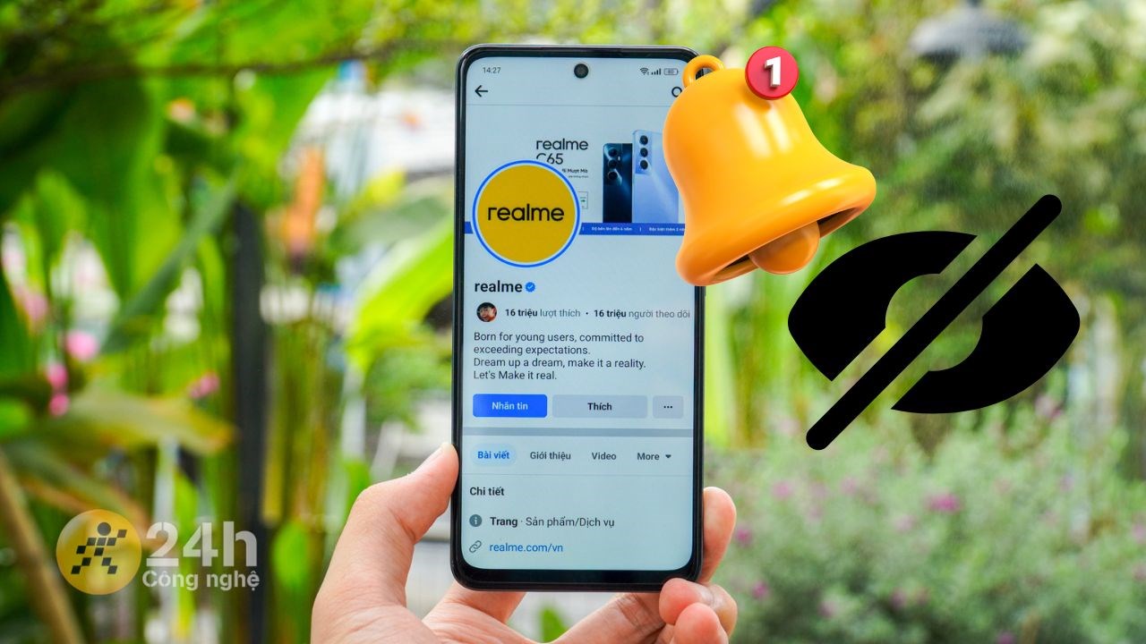 Cách ẩn thông báo trên màn hình khóa trên realme C65