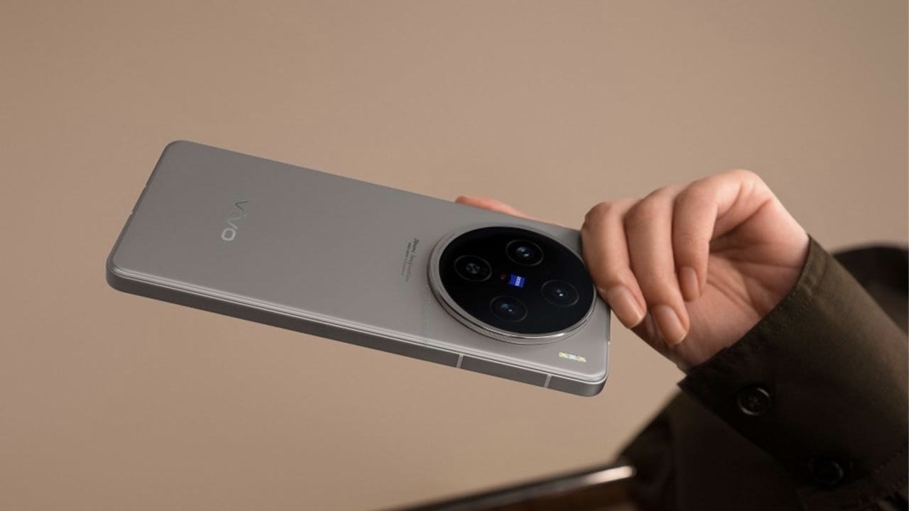 vivo X100s sở hữu thiết kế phong cách