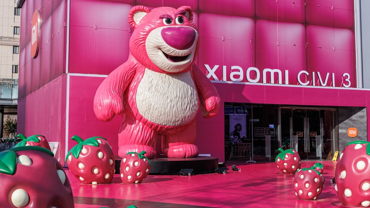 Xiaomi nhá hàng Xiaomi CIVI 3 phiên bản gấu hồng Lotso