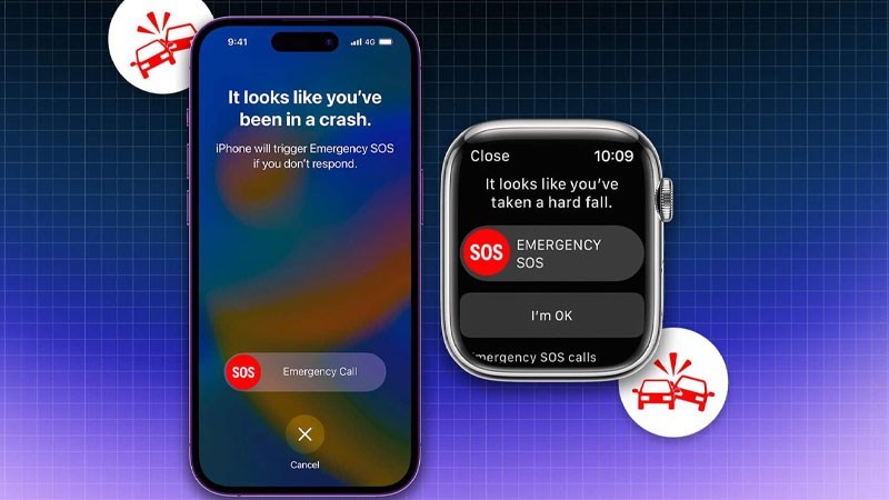 T&iacute;nh năng ph&aacute;t hiện tai nạn tr&ecirc;n Apple Watch Ultra LTE