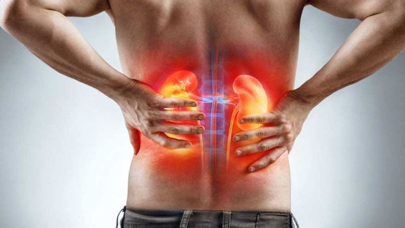 Đau tức vùng âm ỉ vùng thắt lưng có thể là dấu hiệu của thận ứ nước