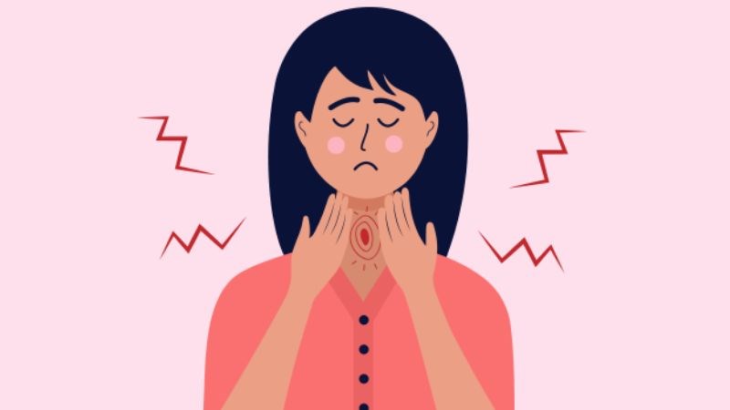 Khàn tiếng có thể là triệu chứng của viêm họng mạn tính