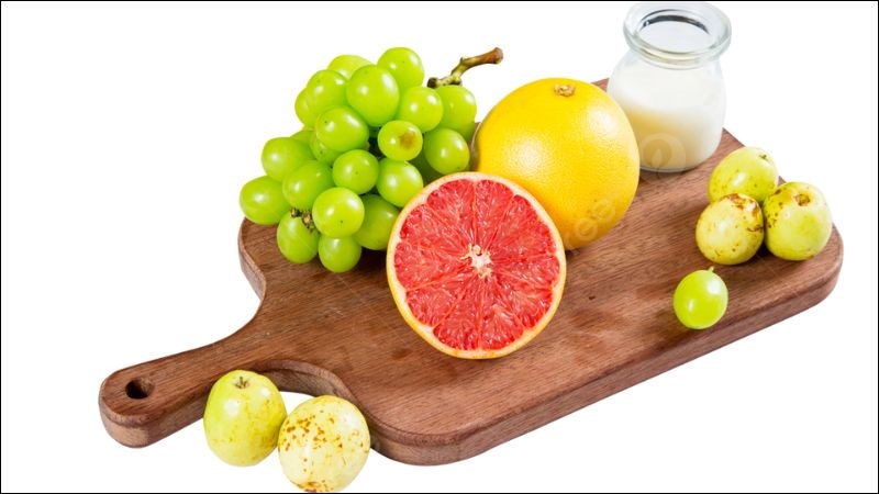 Trái cây rau củ là lựa chọn tốt khi bị thương