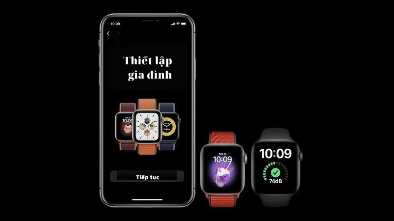 Chức năng Chia sẻ trong gia đình của Apple Watch SE 2022 Chức năng Chia sẻ trong gia đình của Apple Watch SE 2022