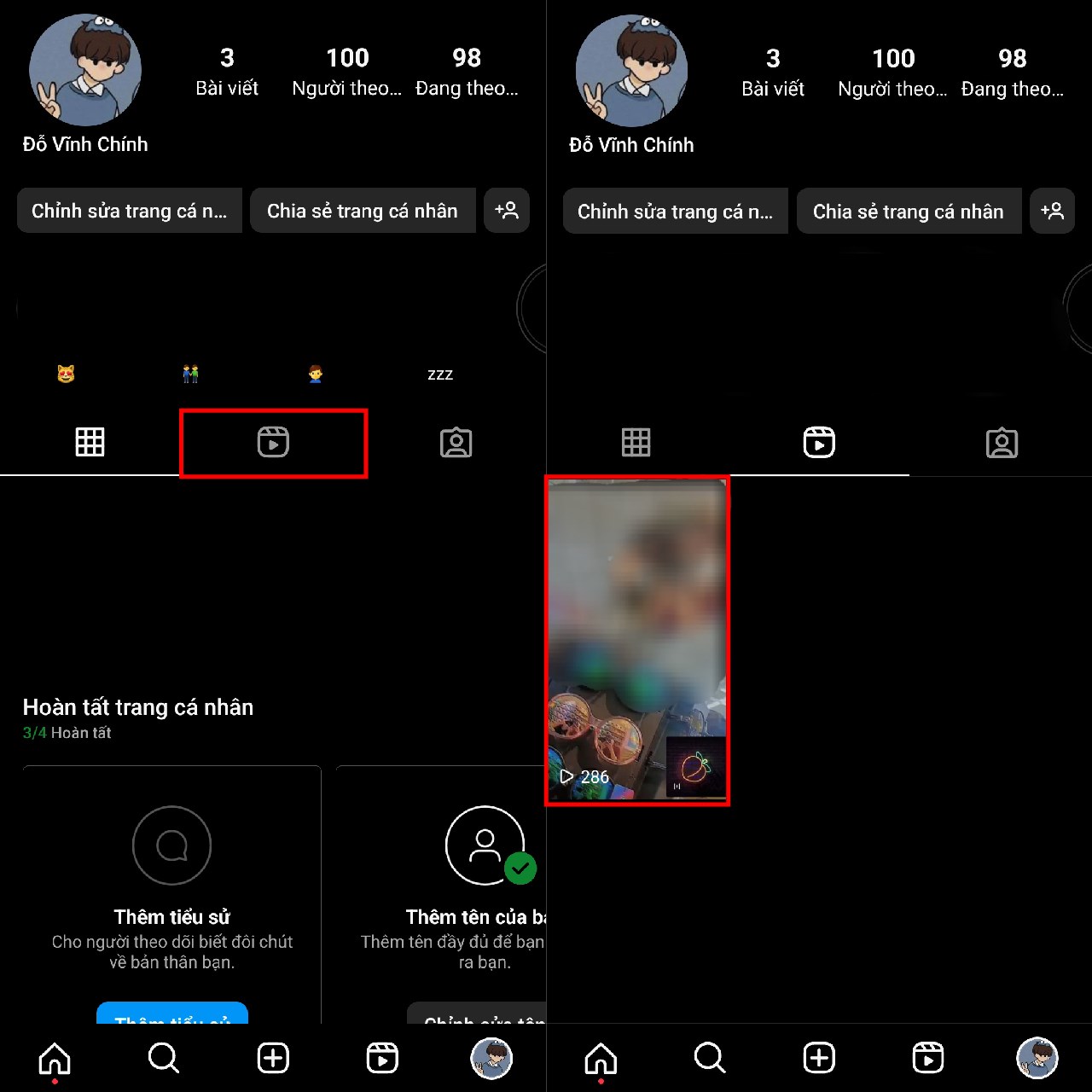Cách ẩn bình luận và lượt thích của Reels trên Instagram