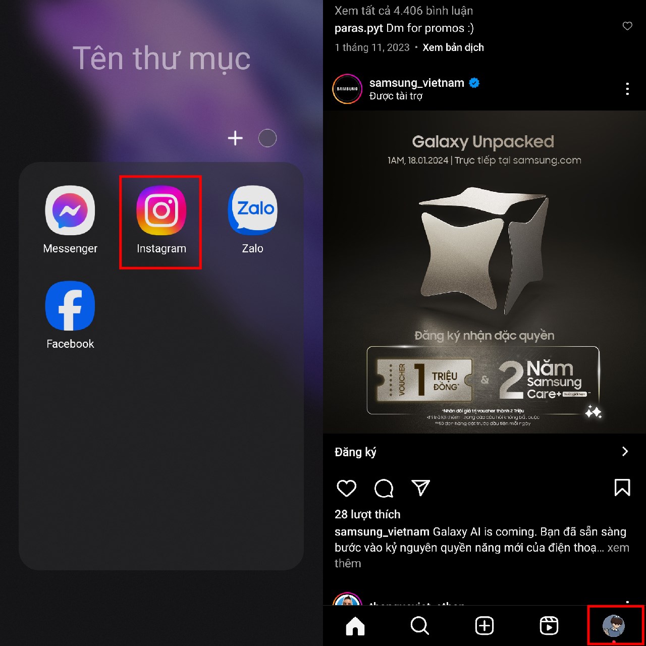 Cách ẩn bình luận và lượt thích của Reels trên Instagram