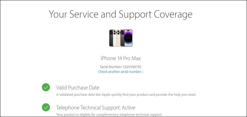 Kiểm tra iPhone ch&iacute;nh h&atilde;ng