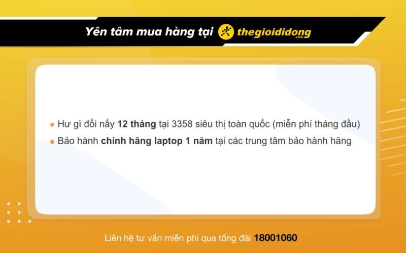 Chính sách bảo hành chính hãng tại TGDD Chính sách bảo hành chính hãng tại TGDD