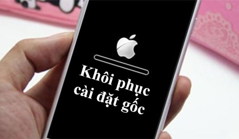 Kh&ocirc;i phục lại cài đặt g&ocirc;́c iPhone 14 series