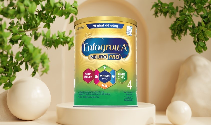 Sữa bột Enfagrow A+ Neuropro số 4 vị nhạt dễ uống 830g (2 - 6 tuổi) Sữa bột Enfagrow A+ Neuropro số 4 vị nhạt dễ uống 830g (2 - 6 tuổi)