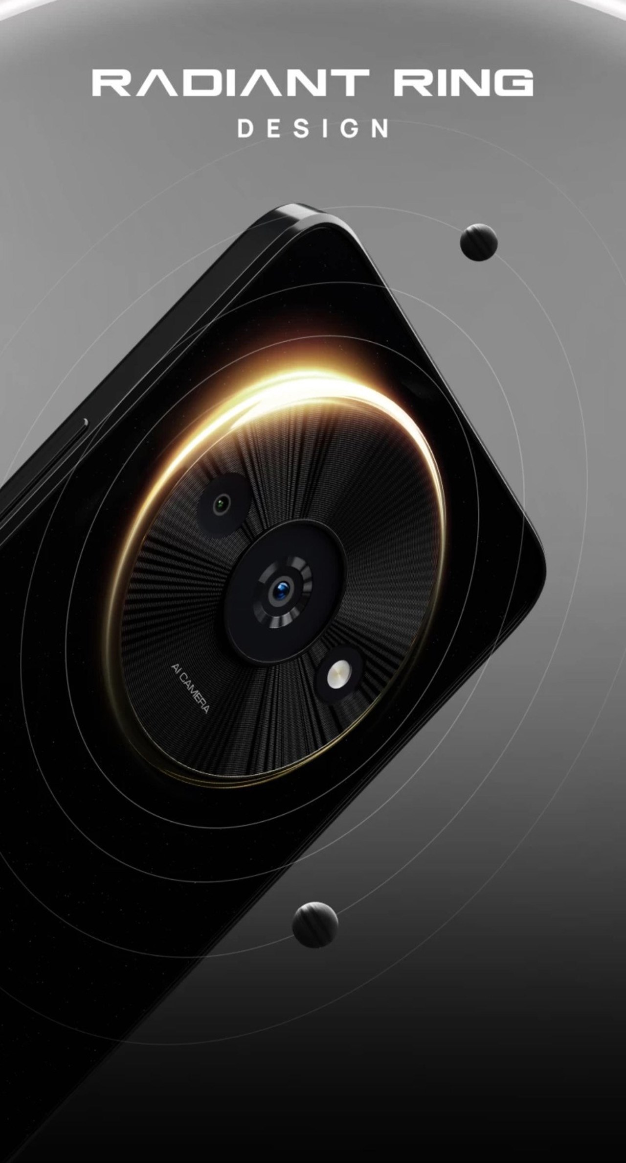 POCO C61 nổi bật với thiết kế cụm camera sau