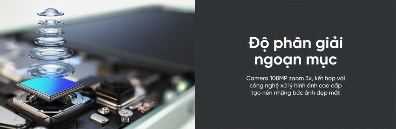 realme C67 được trang bị camera chính với độ phân giải 108 MP