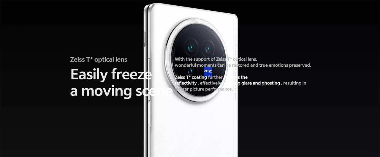 Hệ thống camera trên Vivo X Fold3 được tinh chỉnh bởi Zeiss