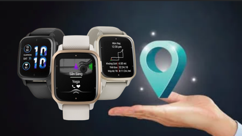 Khả năng định vị chính xác của Garmin Venu SQ 2 Khả năng định vị chính xác của Garmin Venu SQ 2