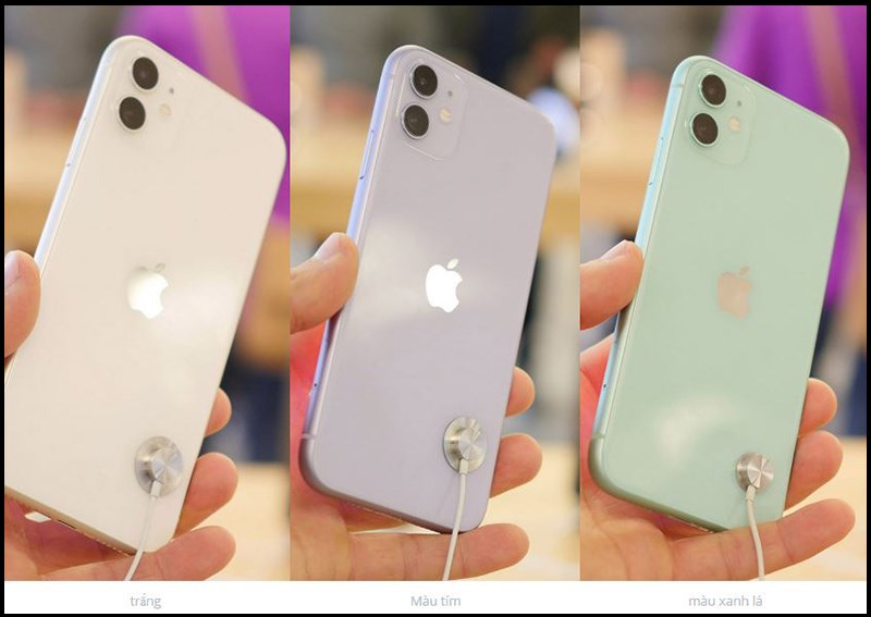 iPhone cũ đôi khi bị hạn chế về sự chọn màu sắc iPhone cũ đôi khi bị hạn chế về sự chọn màu sắc