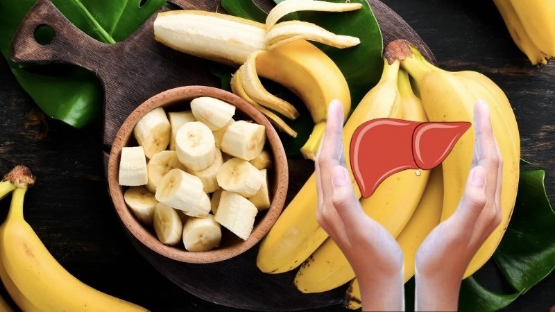 Nguồn dinh dưỡng dồi dào từ chuối giúp bạn giảm nguy cơ mắc gan nhiễm mỡ