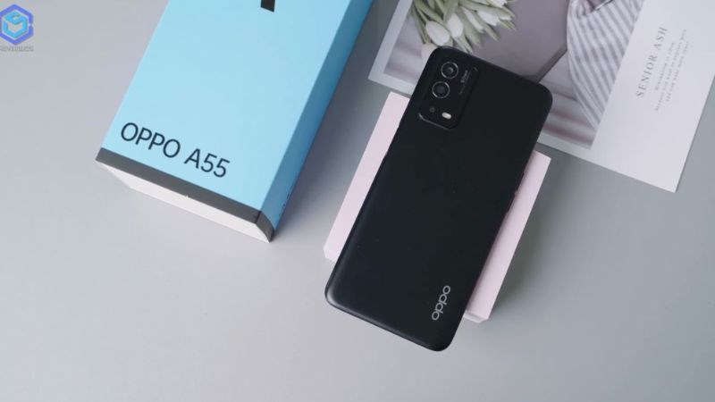 Thiết kế Oppo A55