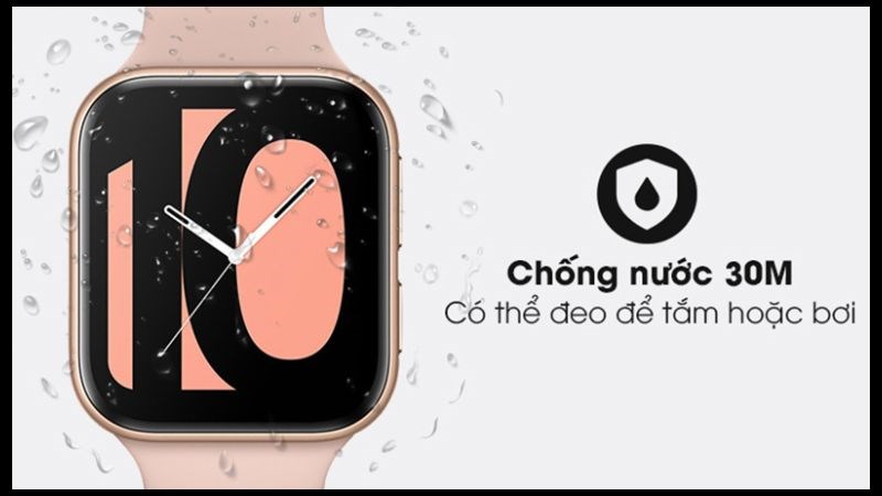 Khả năng chống nước của OPPO Watch 