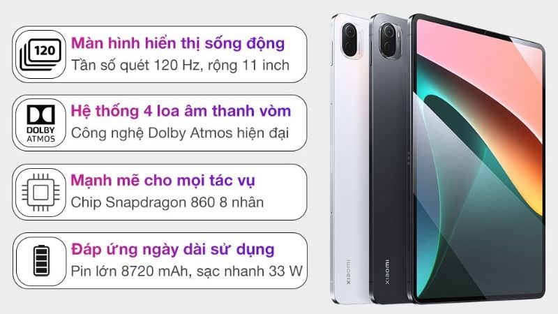 M&agrave;n h&igrave;nh hiển thị sống động