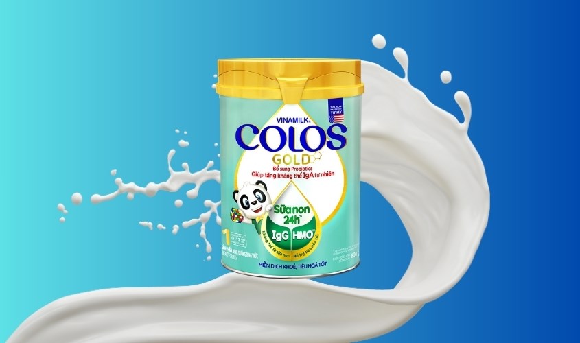 Sữa bột Vinamilk ColosGold số 1 (sữa non) 800g (0 - 12 tháng)