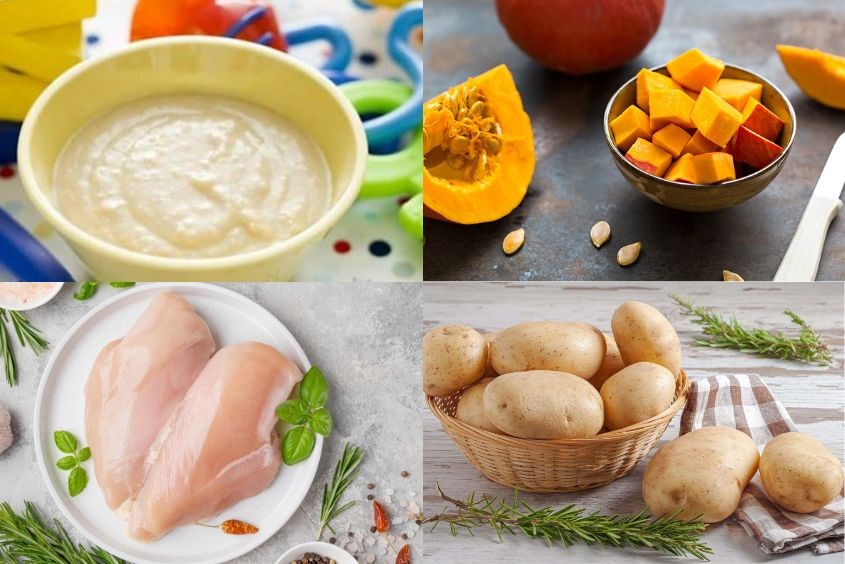 Cách thức ăn dặm nên phù hợp với từng độ tuổi. Ảnh: Internet