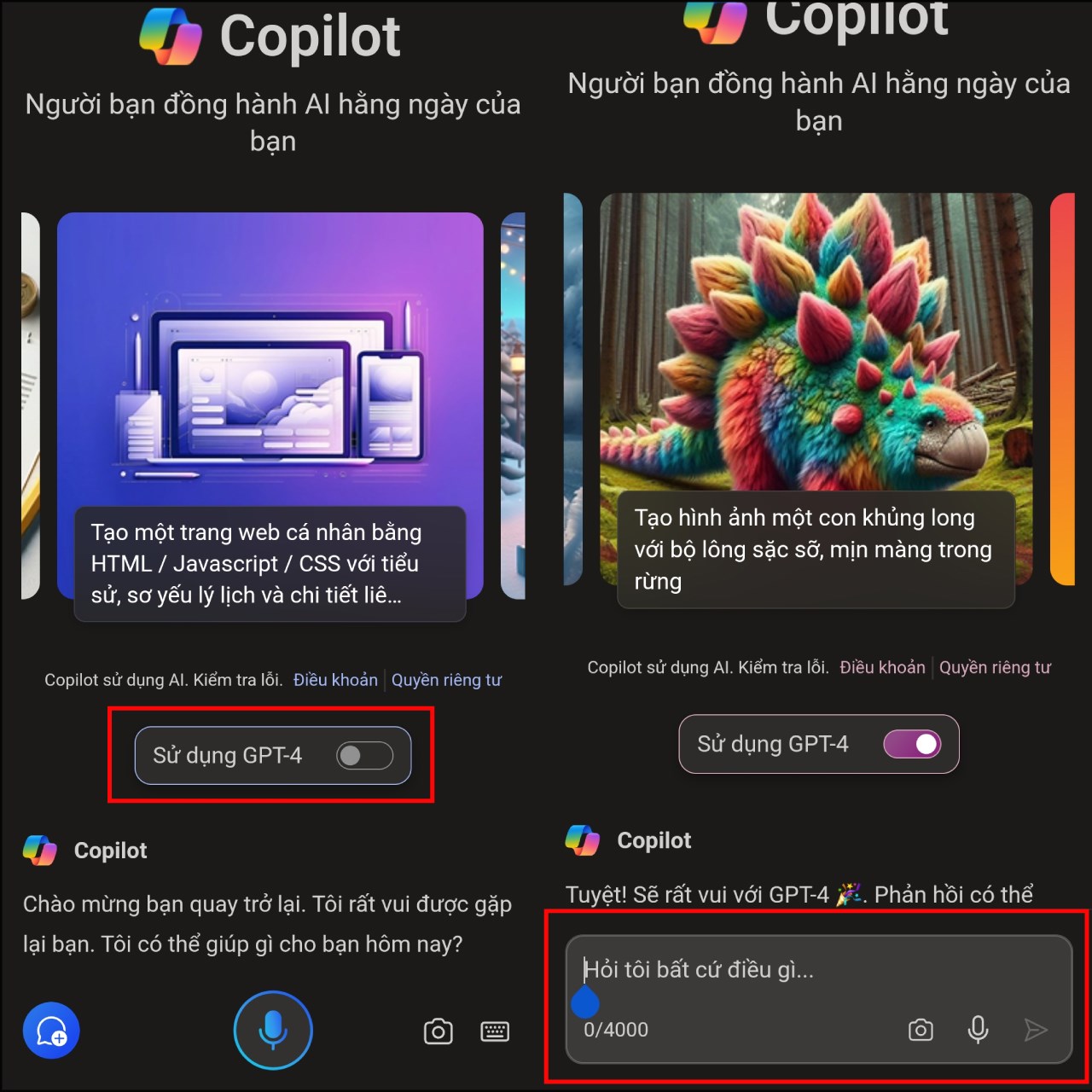 Cách sử dụng Microsoft Copilot trên điện thoại Cách sử dụng Microsoft Copilot trên điện thoại