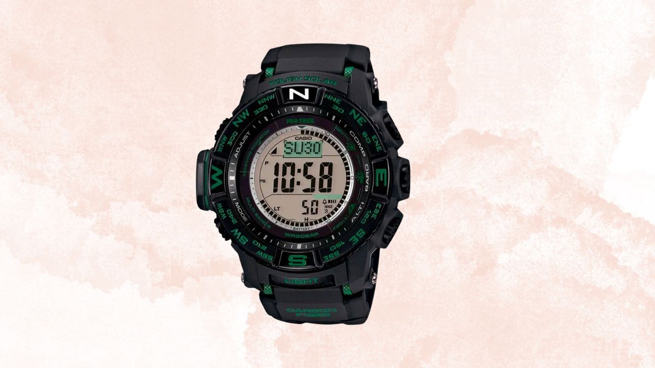 Đồng hồ Casio Protrek 52.3 mm Nam PRW-S3500-1DR Đồng hồ Casio Protrek 52.3 mm Nam PRW-S3500-1DR