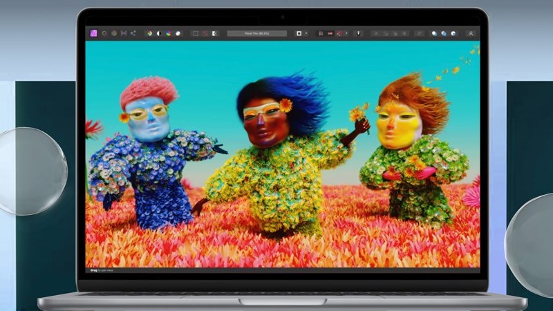 K&iacute;ch thước m&agrave;n h&igrave;nh của MacBook Pro M2 Pro 14.2 inch