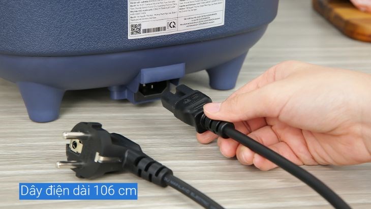 Dây điện rời dễ tháo lắp khi dùng