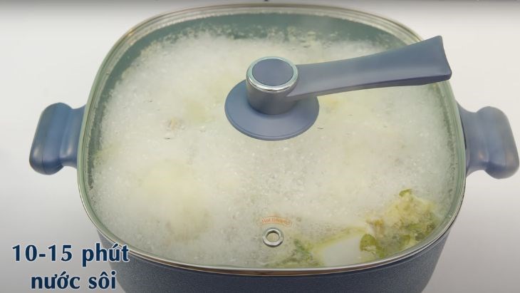 Công suất 1500W nhanh chóng nấu sôi lẩu