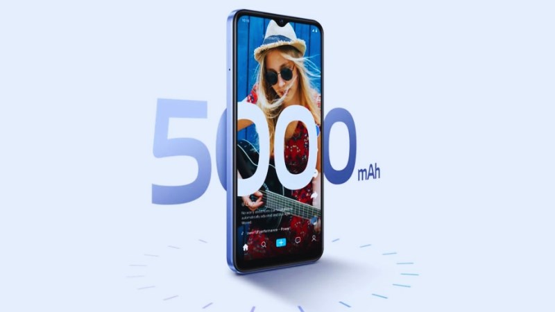 Vi&ecirc;n pin 5000mAh mang đến thời lượng sử dụng l&acirc;u d&agrave;i