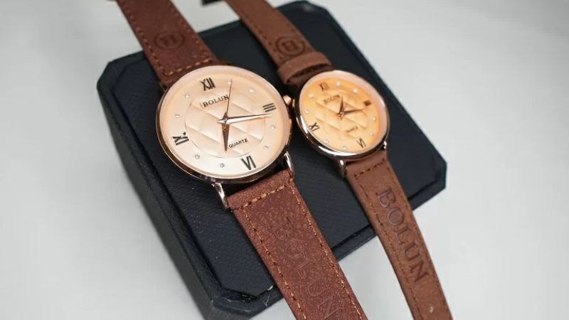 Đồng hồ Bolun cặp đ&ocirc;i