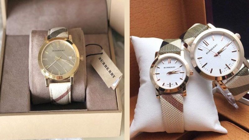 Gi&aacute; của đồng hồ Burberry dao động theo từng ph&acirc;n kh&uacute;c