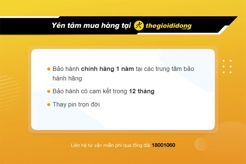 Ch&iacute;nh s&aacute;ch bảo h&agrave;nh hấp dẫn
