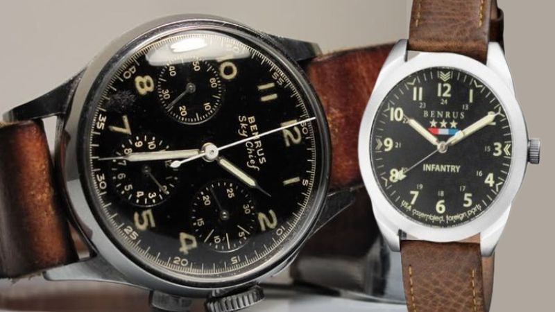Đồng hồ Benrus chiếm thị phần lớn Đồng hồ Benrus chiếm thị phần lớn