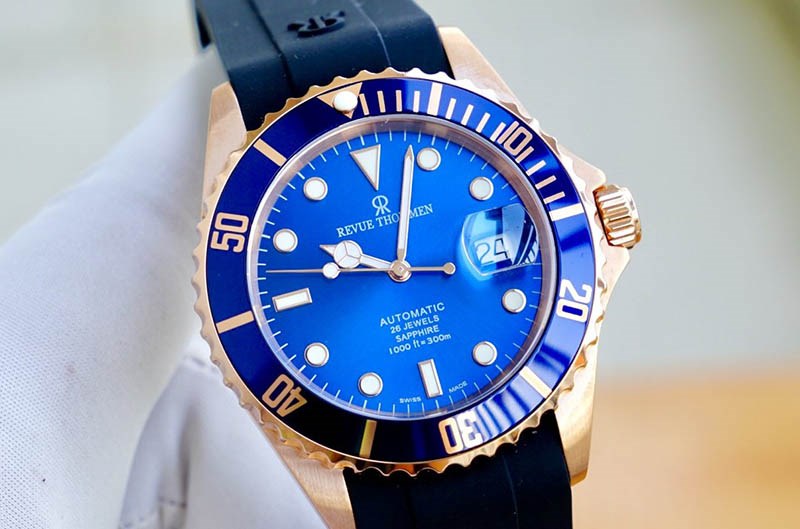 Đồng hồ Revue Thommen được l&agrave;m bằng chất liệu cao cấp 