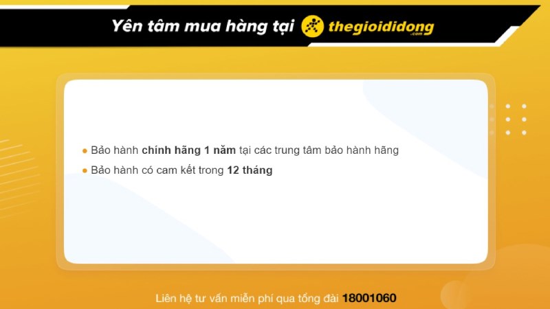 Ch&iacute;nh s&aacute;ch bảo h&agrave;nh đồng hồ tại Thế Giới Di Động