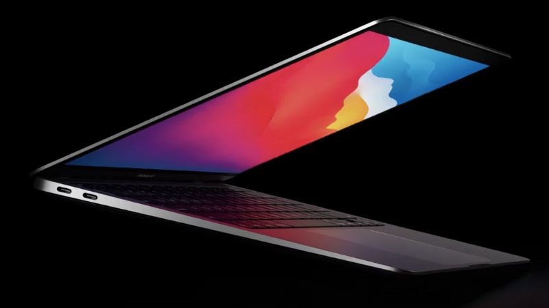 Dung lượng pin MacBook Air M1 g&acirc;y ấn tượng 