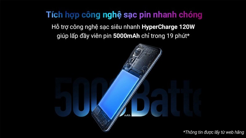 Xiaomi 12T Pro sở hữu một viên pin khá ổn 5000mAh đem lại thời gian sử dụng ấn tượng lên tới 13.5 giờ Xiaomi 12T Pro sở hữu một viên pin khá ổn 5000mAh đem lại thời gian sử dụng ấn tượng lên tới 13.5 giờ